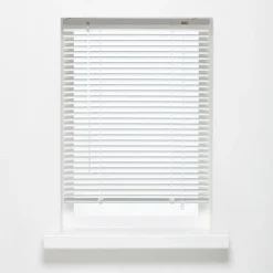 Kwantum Aluminium Jaloezie Jade Wit 25mm 180x175 Cm