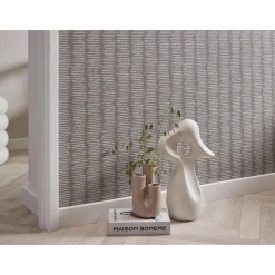 Kwantum Behang Anita Taupe