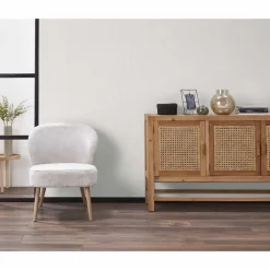 Kwantum Behang Dani Wit