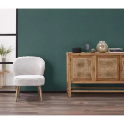 Kwantum Behang Kira Donkergroen