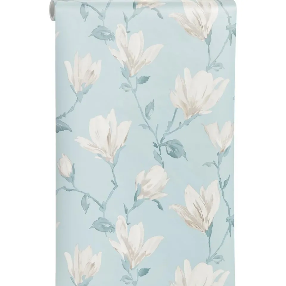 Kwantum Behang Lea Blauw