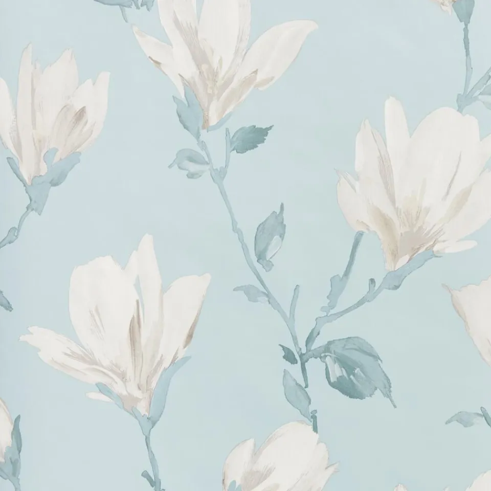 Kwantum Behang Lea Blauw