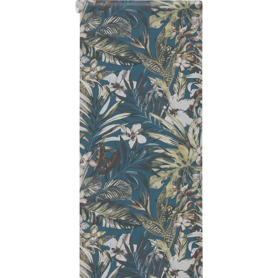 Kwantum Behang Maartje Blauw