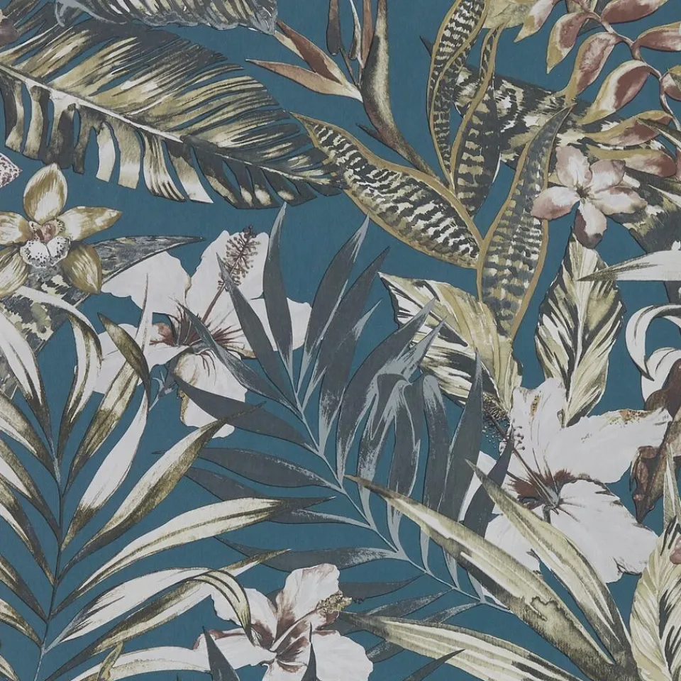 Kwantum Behang Maartje Blauw