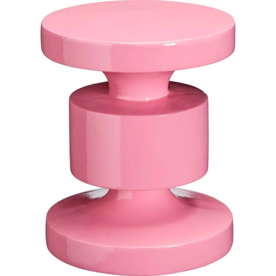 Kwantum Bijzettafel Pinetto Roze ø 40x40 Cm