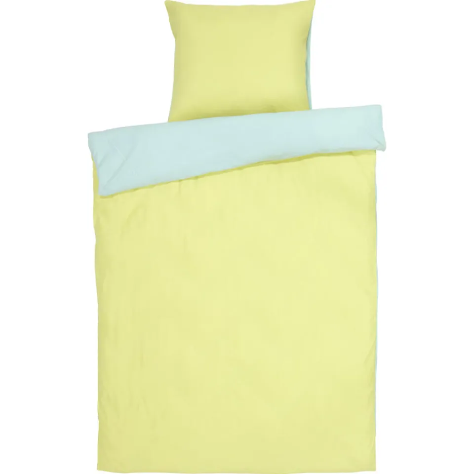 Kwantum Dekbedovertrek Aila Geel - 200x220 Cm