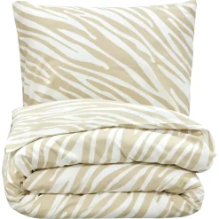 Kwantum Dekbedovertrek Casey Beige 240x240 Cm