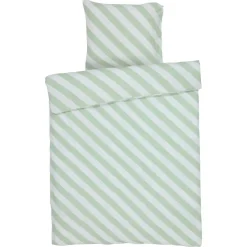 Kwantum Dekbedovertrek Riley - Groen 140x220 Cm