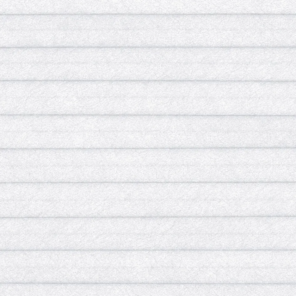 Kwantum Dubbel Plisségordijn Vera Wit Lichtdoorlatend