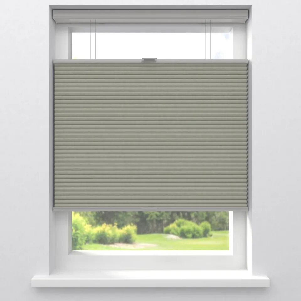 Kwantum Fenstr Dubbel Plissé 45mm Lotte Lichtdoorlatend