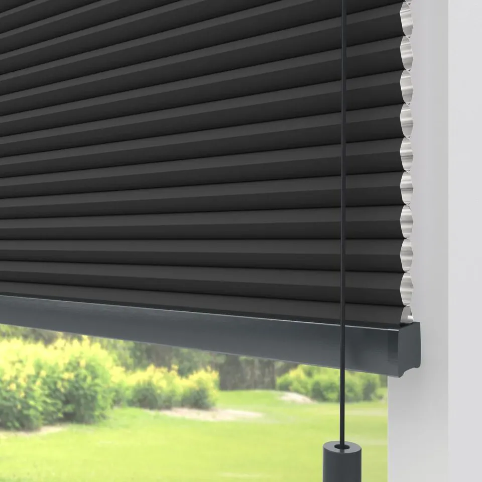 Kwantum Fenstr Dubbel Plissé Thirza Verduisterend