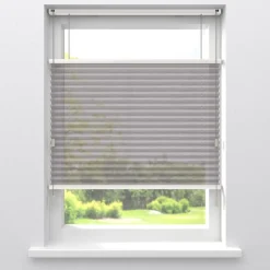 Kwantum Fenstr Plissé Fenna Cappucino Transparant