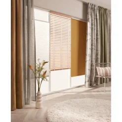 Kwantum Fenstr Plissé Fenna Cappucino Transparant