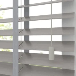 Kwantum Houtlook Jaloezie Faber Grijs 50mm