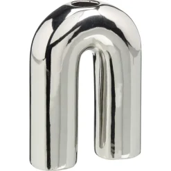 Kwantum Kandelaar Bergen Zilver 13 Cm