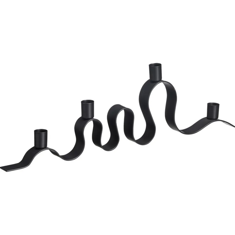 Kwantum Kandelaar Wave Zwart