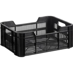 Kwantum Krat Helsinki Zwart 7 Liter