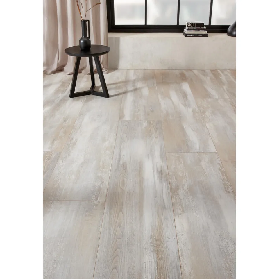 Kwantum Laminaat Beachport Wit Eiken XL Plank