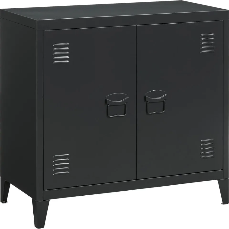 Kwantum Lockerkast Leipzig 2-Deurs Zwart