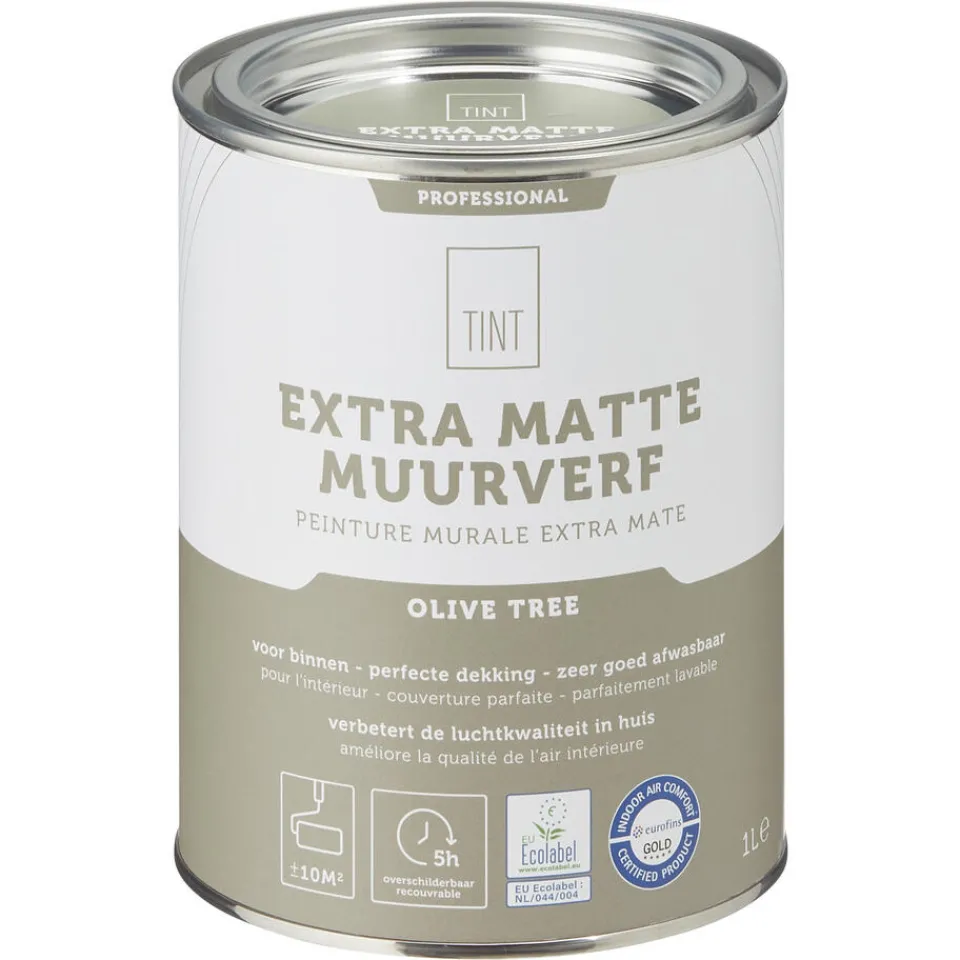 Kwantum Muurverf Professional Olive Tree 1 L