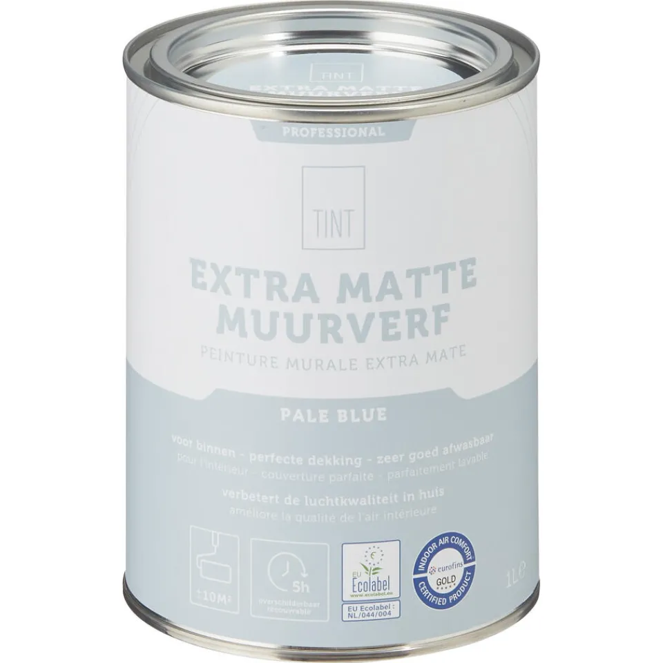 Kwantum Muurverf Professional Pale Blue 1 L