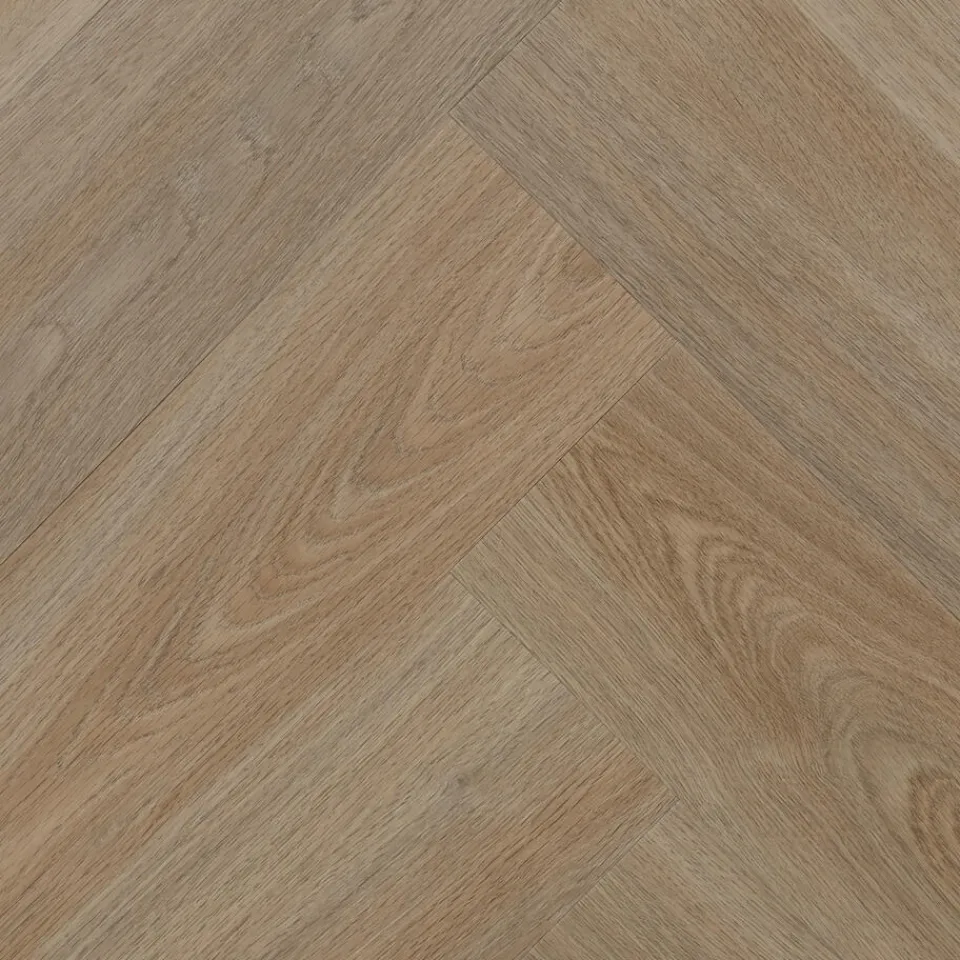 Kwantum Plak PVC Sumner Donker Eiken Visgraat