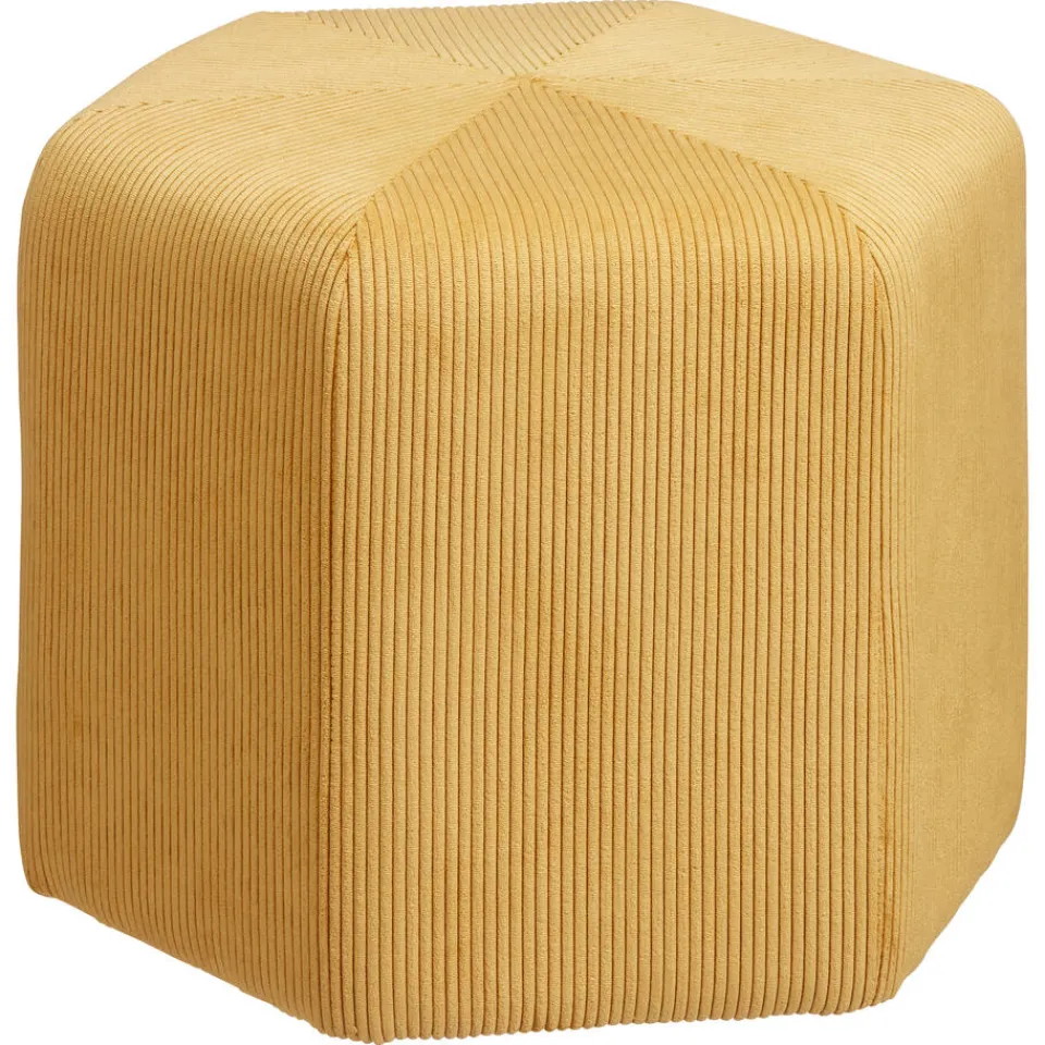 Kwantum Poef Zesto Oker