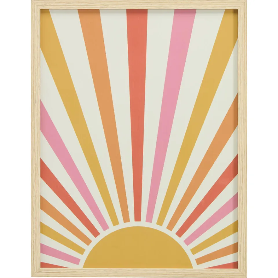 Kwantum Poster Zon Oranje