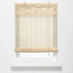 Kwantum Rolgordijn Bamboe Naturel 90x160 Cm