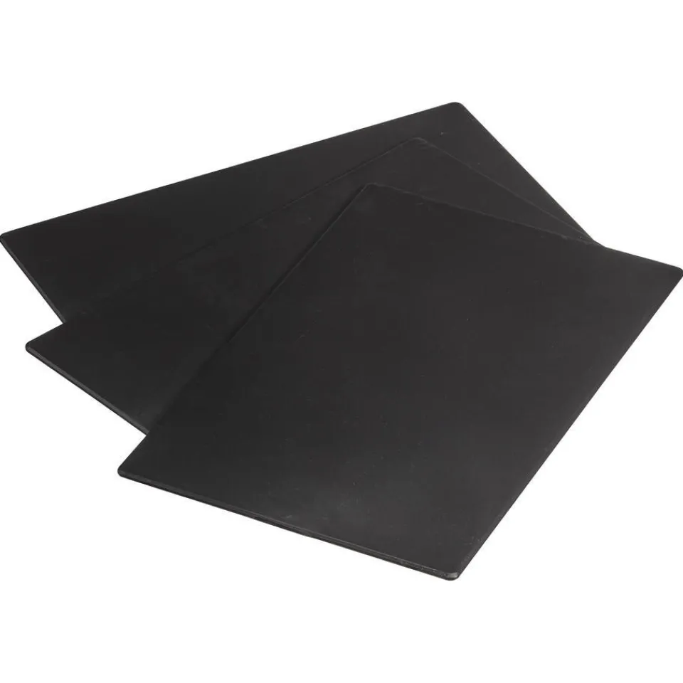 Kwantum Snijplanken In Houder S/3 Zwart