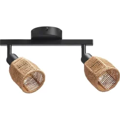 Kwantum Spot Cerun 2-lichts Naturel