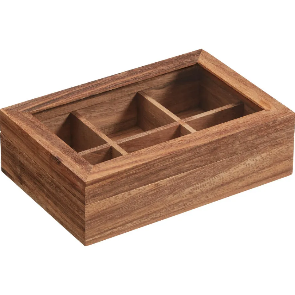 Kwantum Theedoos Walnoot Bruin