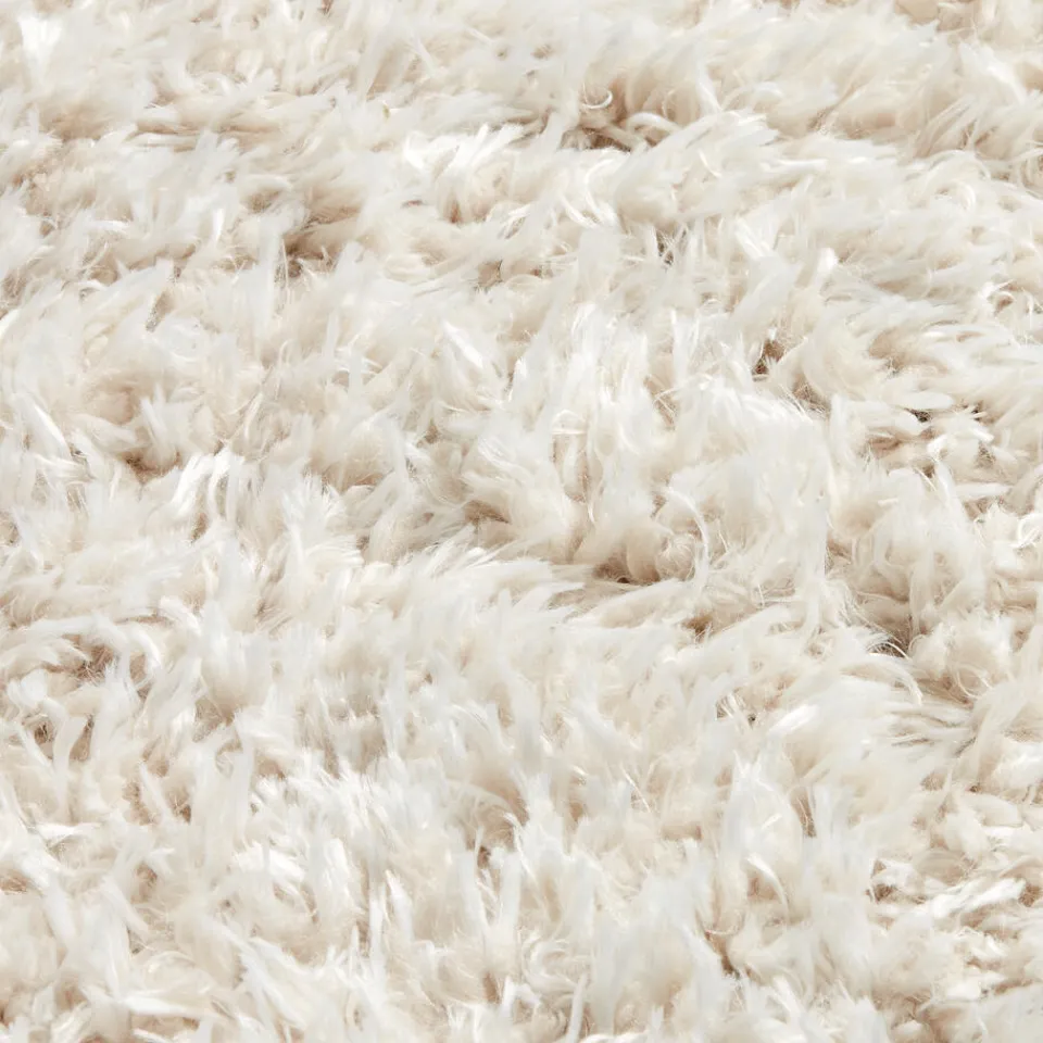 Kwantum Vloerkleed Cailou Wit ø 180 Cm